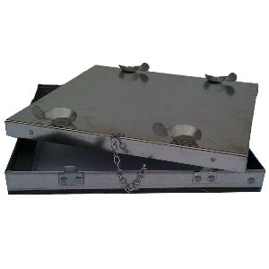 1000mm W x 150mm H x 25mm Chained Access Door 304 SS