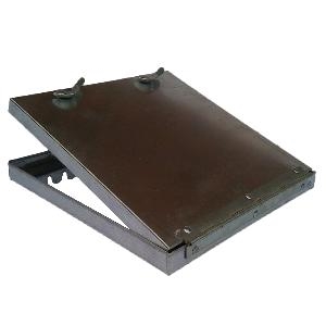 1000mm W x 800mm H x 25mm Hinged Access Door 316 SS