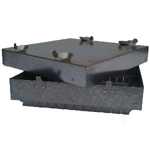 500mm W x 400mm H x 40mm Access Door - Galv Steel