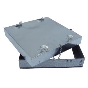 1050mm W x 1000mm H x 50mm Chained Access Door - Galv Steel