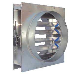 355mm Dia Type C -Spigot- - Quadrant Control - Aluminium VCD