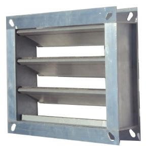 1100mm W x 400mm H Type A -Flanged- - Aluminium NRD