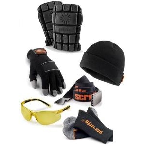 Scruffs - Max Performance Fingerless Gloves - Black