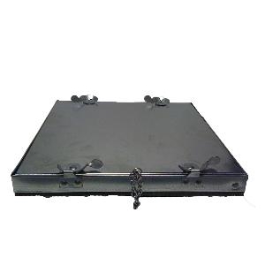 1150mm W x 350mm H x 25mm Chained Access Door - Galv Steel