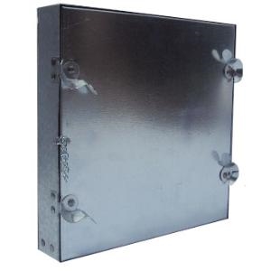1250mm W x 100mm H x 50mm Chained Access Door 304 SS