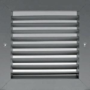 250W x 150H Single Deflection Grille -Aluminium Finish-