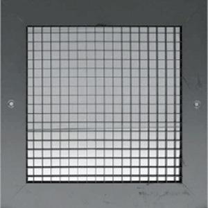 450W x 400H Eggcrate Grille OBD -Aluminium Finish-