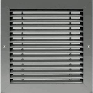 100W x 100H Removable 15 Degree Grille -Aluminium Finish-