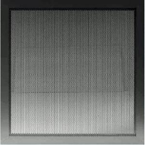 800W x 550H Perforated Grille -Aluminium Finish-